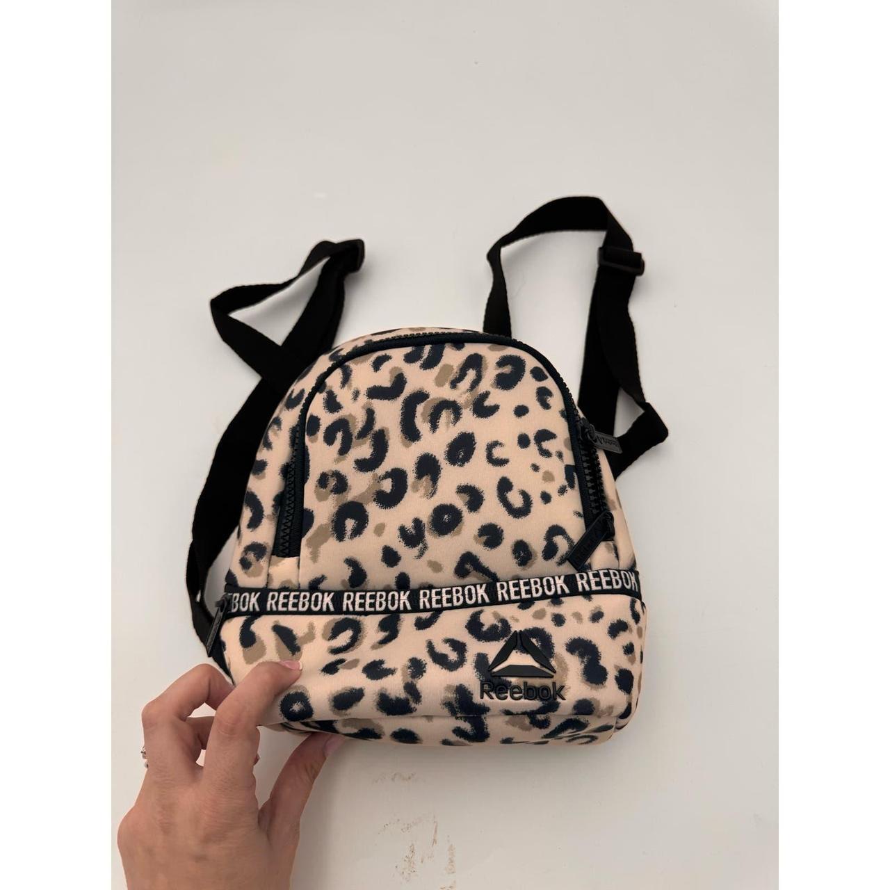 REEBOOK MINI BACKPACK CHEETAH GREAT CONDITION