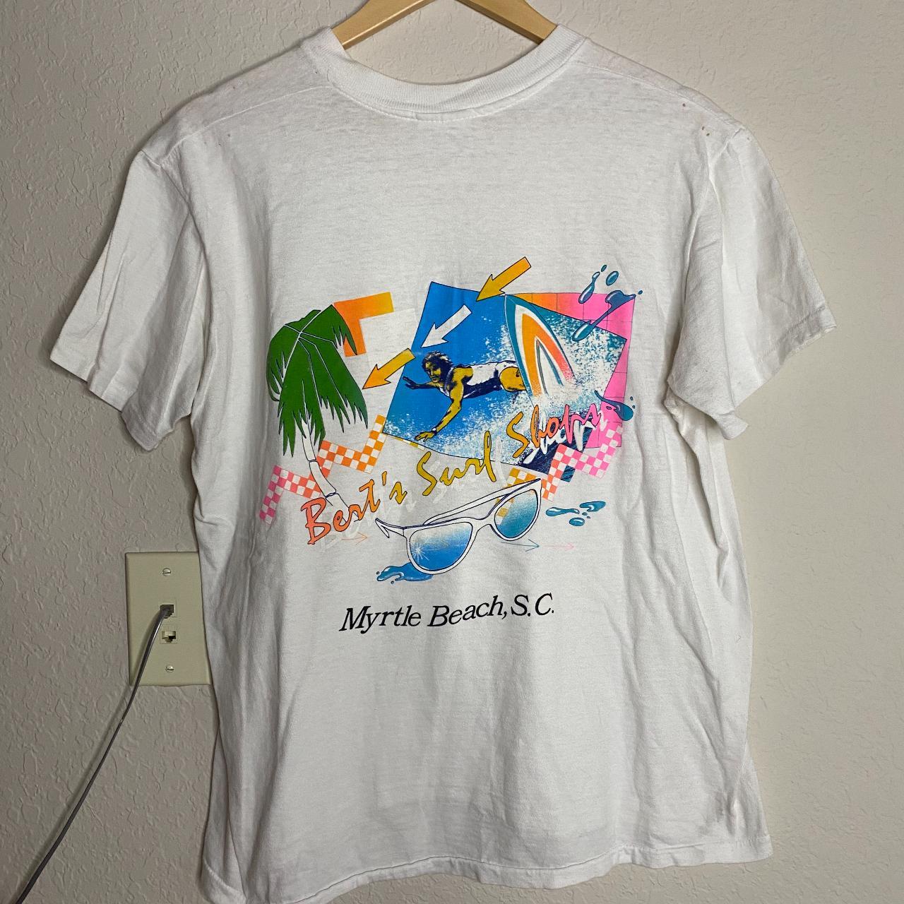 Berts Surf Shop North Carolina Team Berts 1980s... - Depop