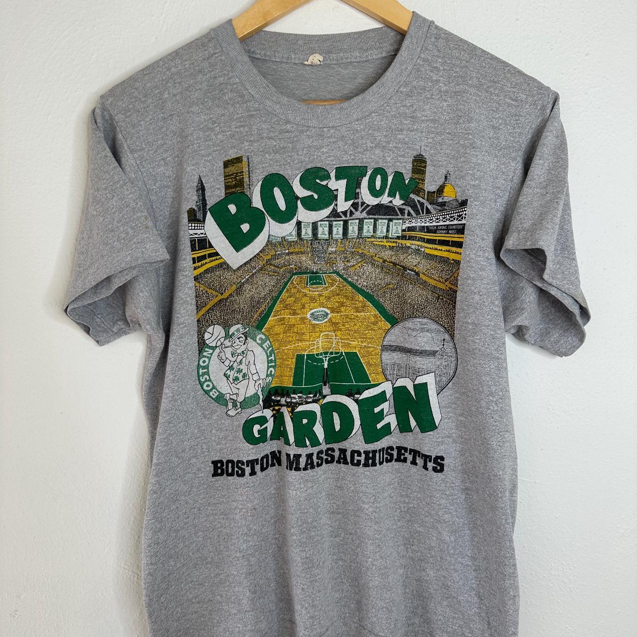 (M) Vintage Boston Celtics Larry Bird AOP Jersey
