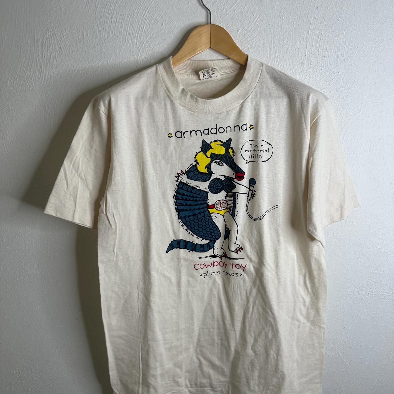 Vintage Men's T-Shirt - Cream - M