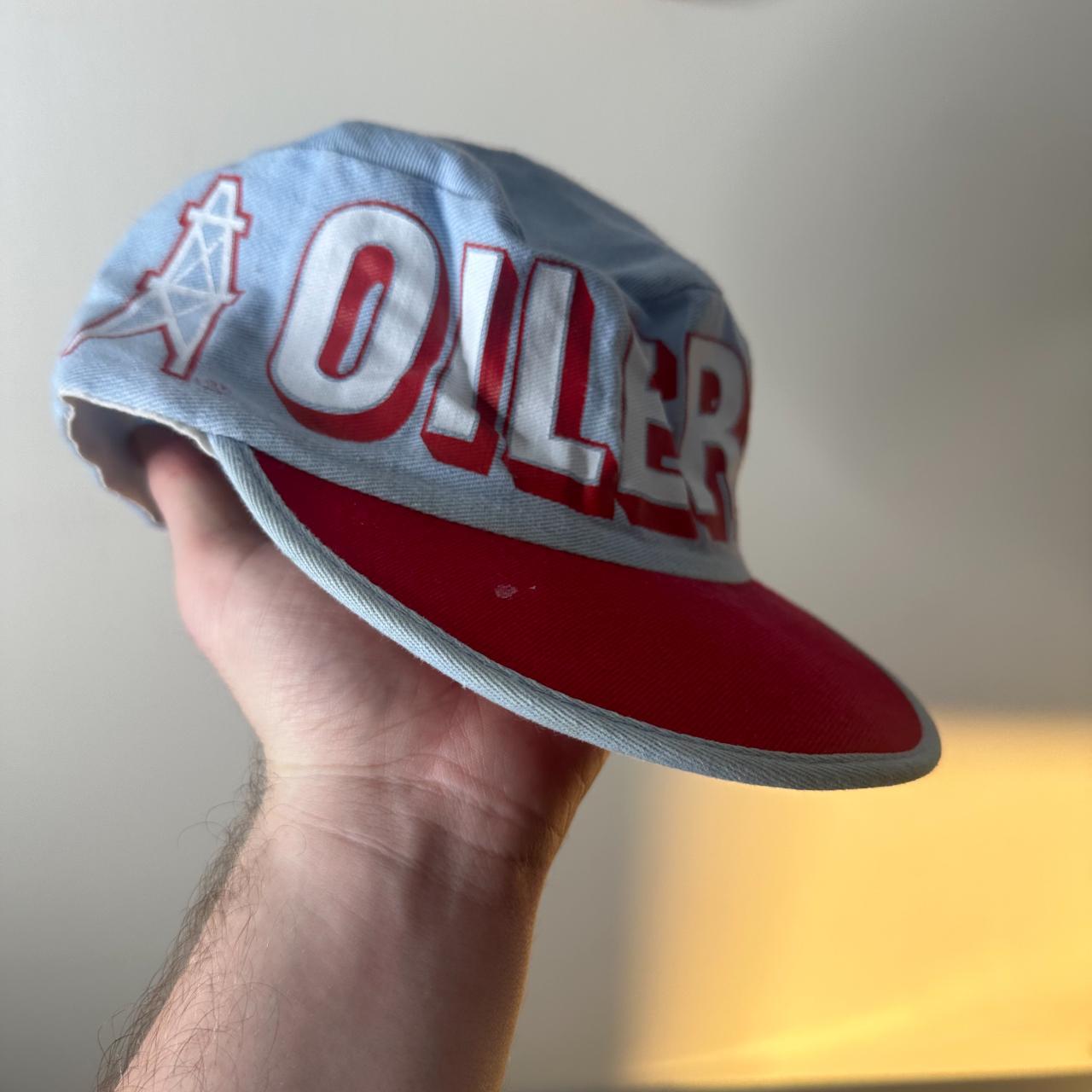 VINTAGE HOUSTON OILERS PAINTERS CAP –