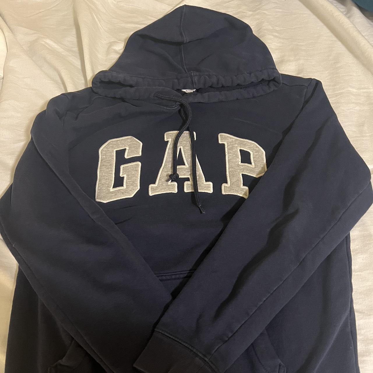 XS blue GAP hoodie - Depop