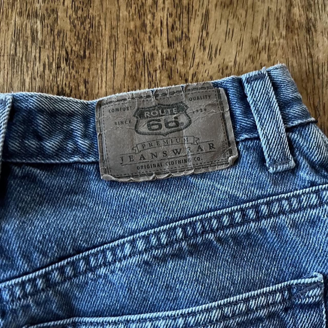 Route 66 Women's Blue and Brown Jeans | Depop