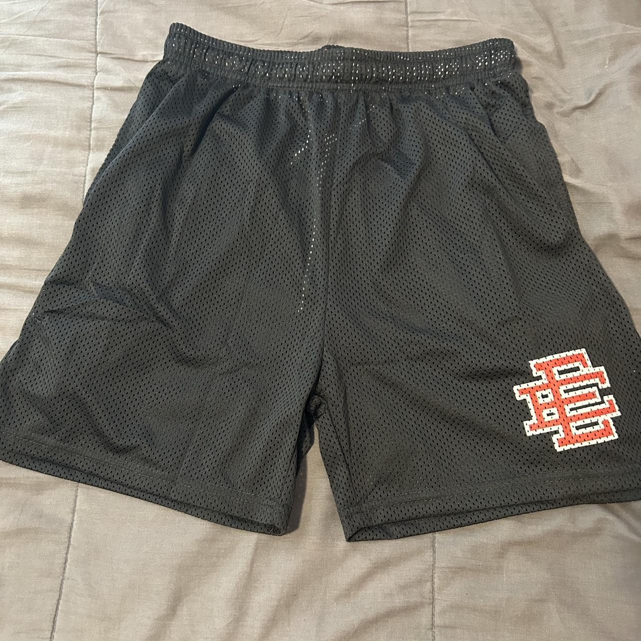 Eric Emanuel Black Varsity Shorts Size Medium Brand... Depop