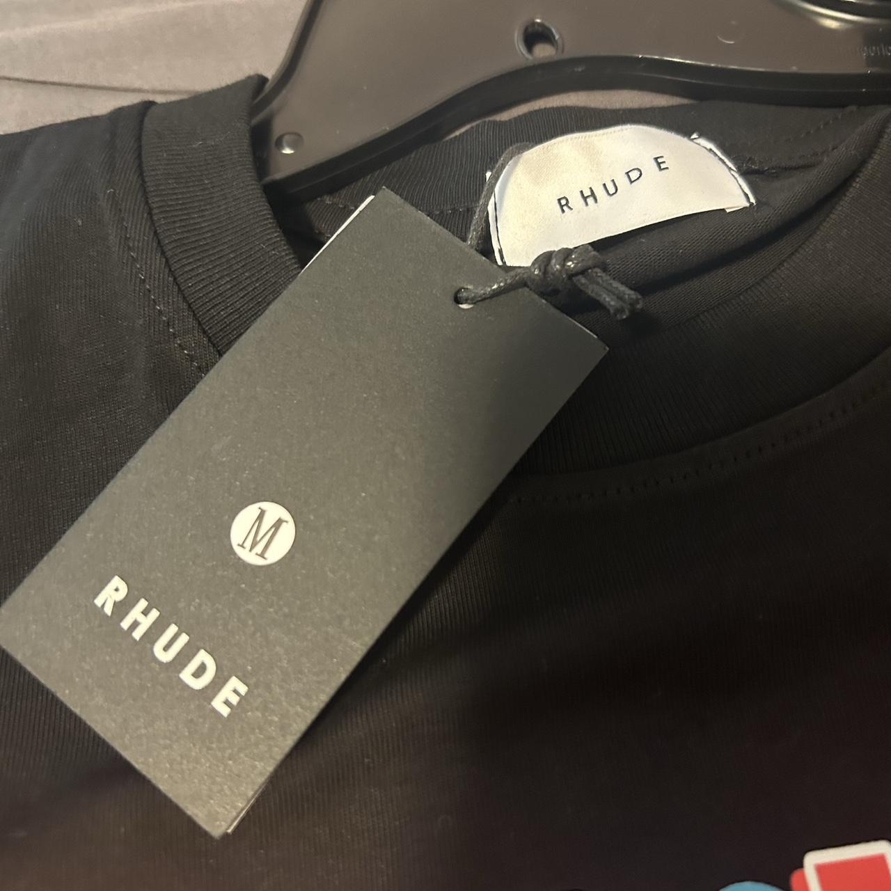 rhude tie dye shirt