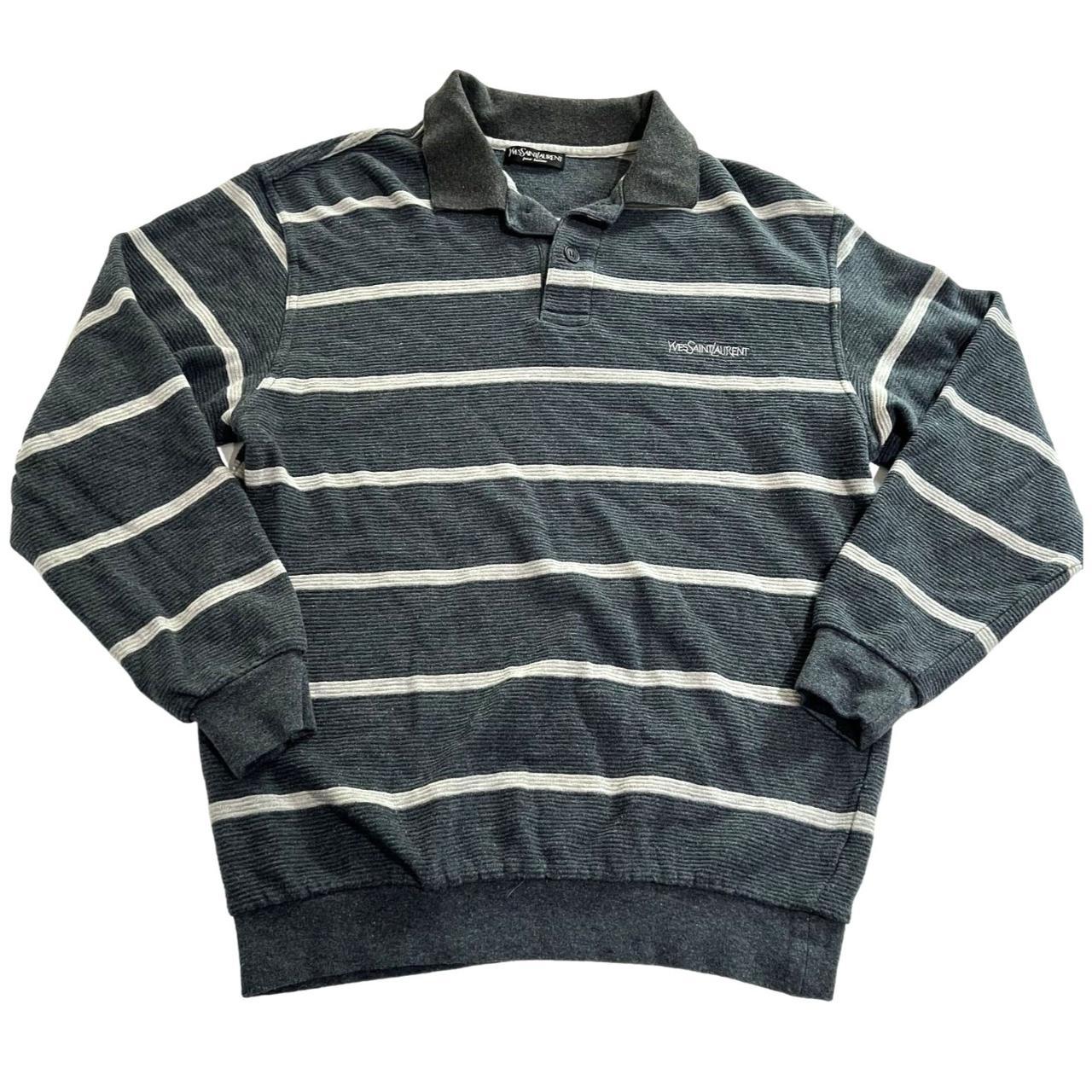 Yves Saint Laurent Men's Polo shirt Blue L – Yves Saint