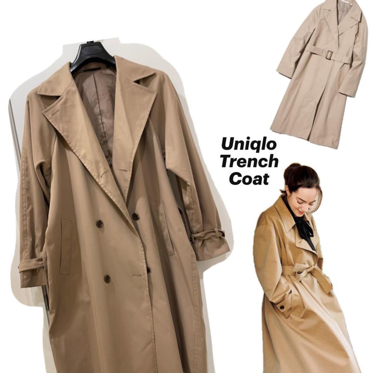 Uniqlo clearance tan coat