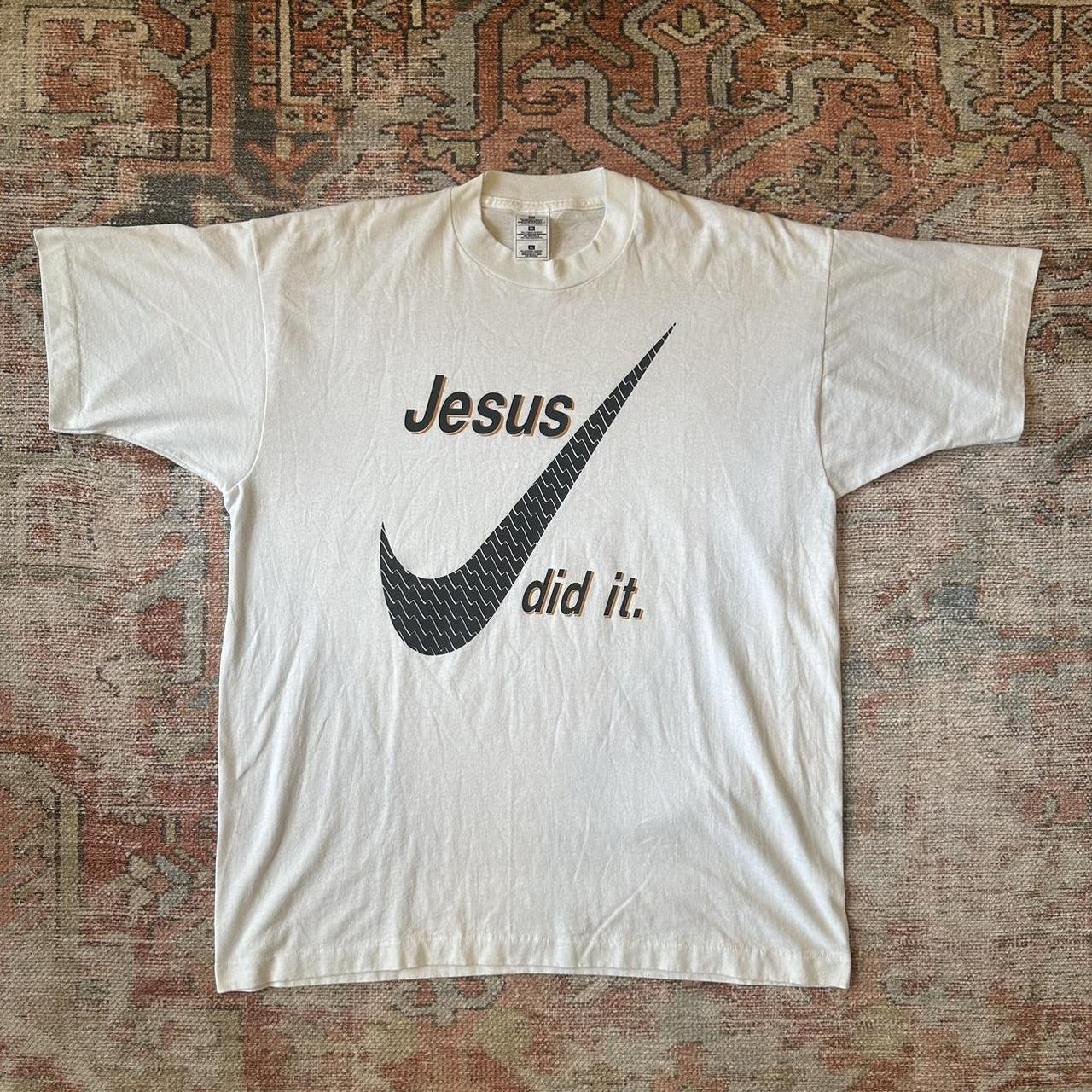 Nike jesus clearance shirt