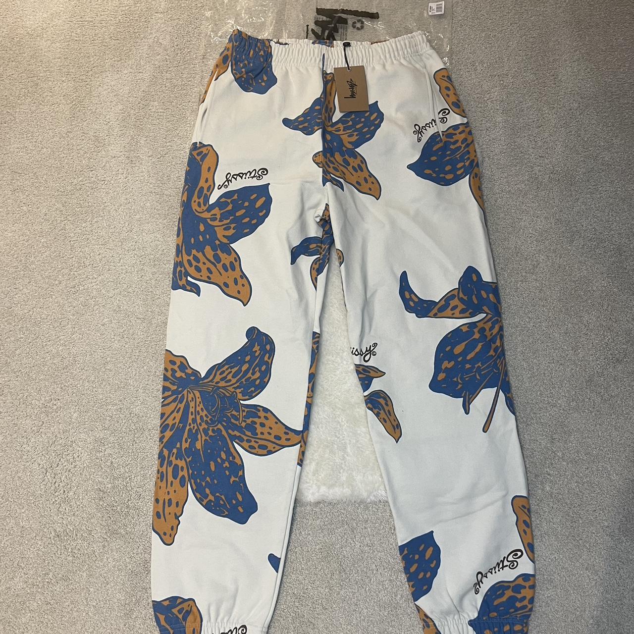 Stussy floral discount sweatpants