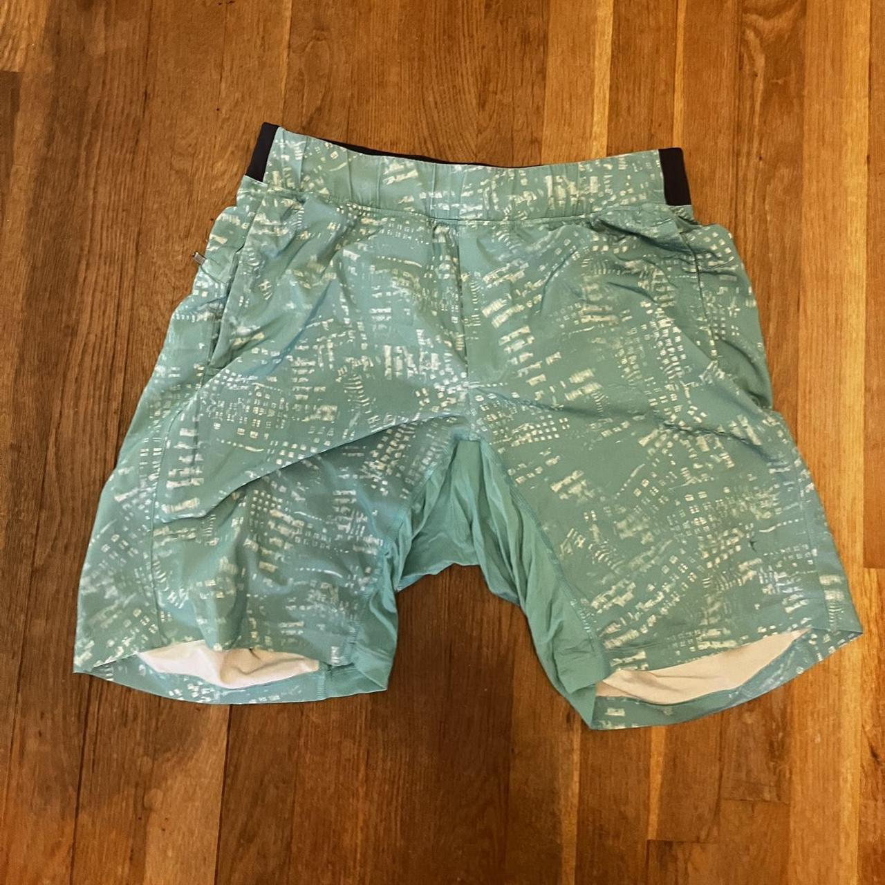 Lululemon Men's Green Shorts | Depop