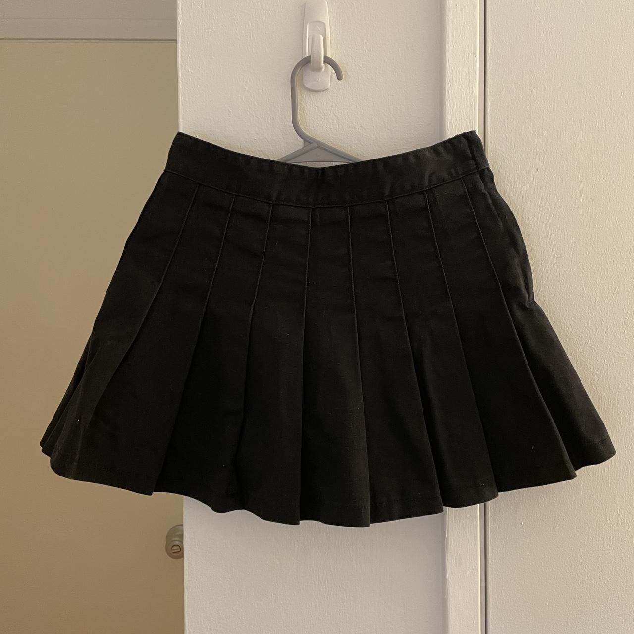 Brandy Melville Women's Black Skirt Depop