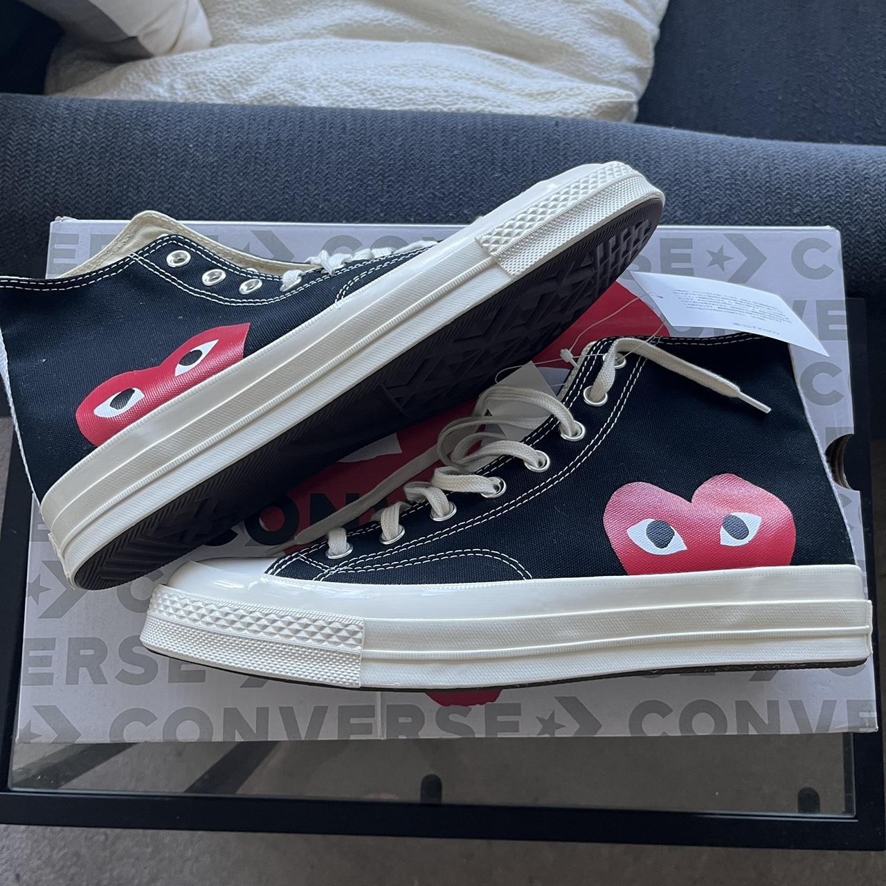 Brand new never worn CDG converse cdg converse