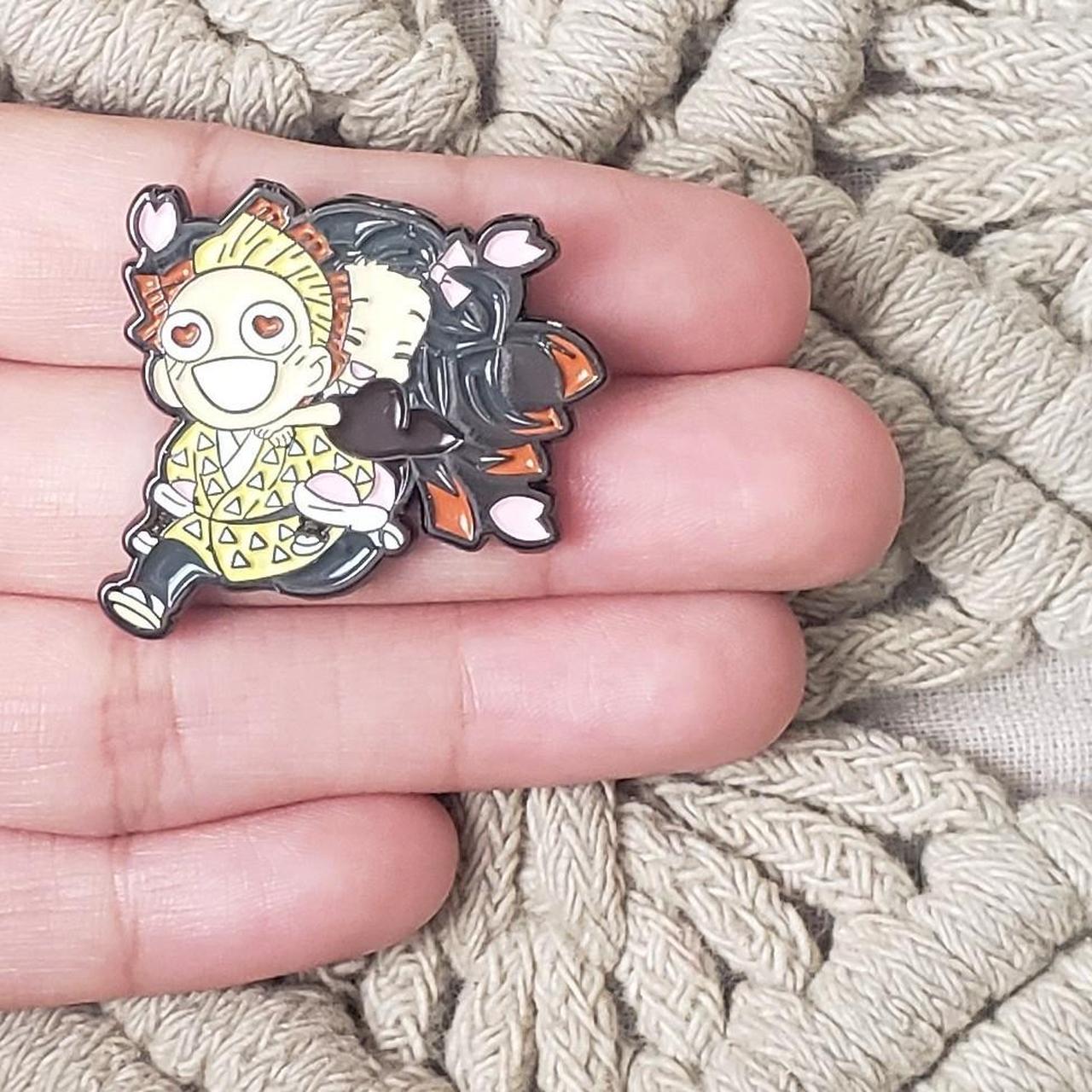 Nezuko Demon Slayer Pins Pinfo ➝ DjoischDesign ➝ - Depop