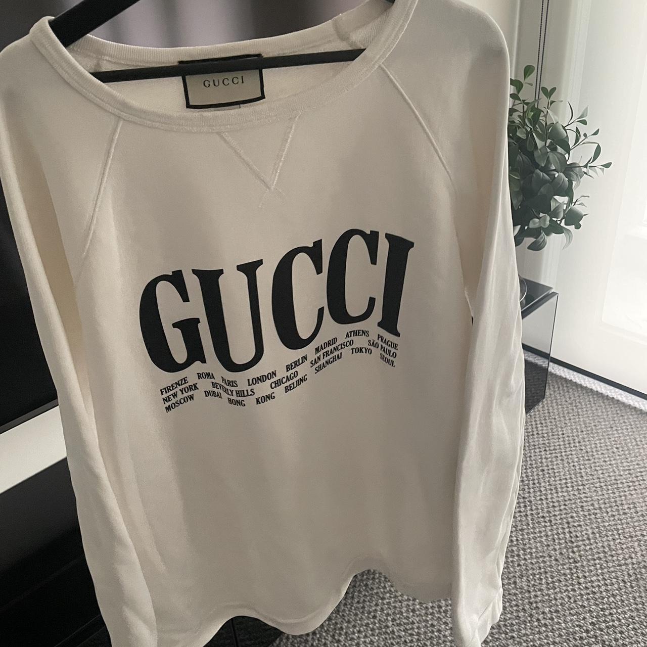 Gucci sale white jumper