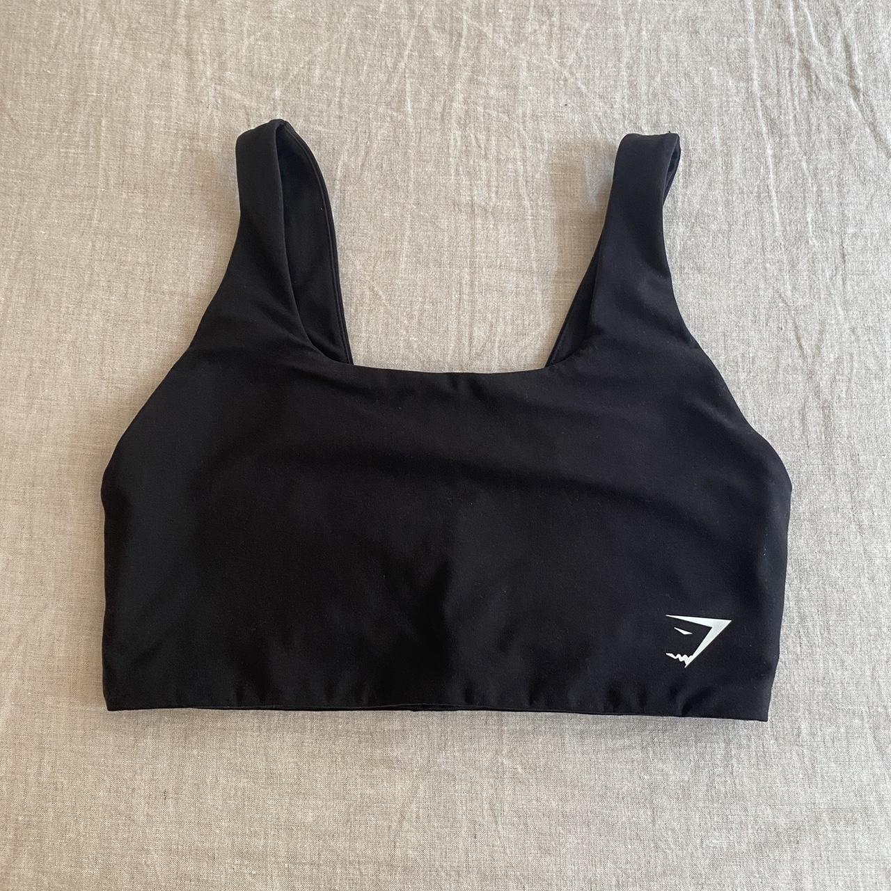 Gymshark sports bra size size M. In good condition... Depop