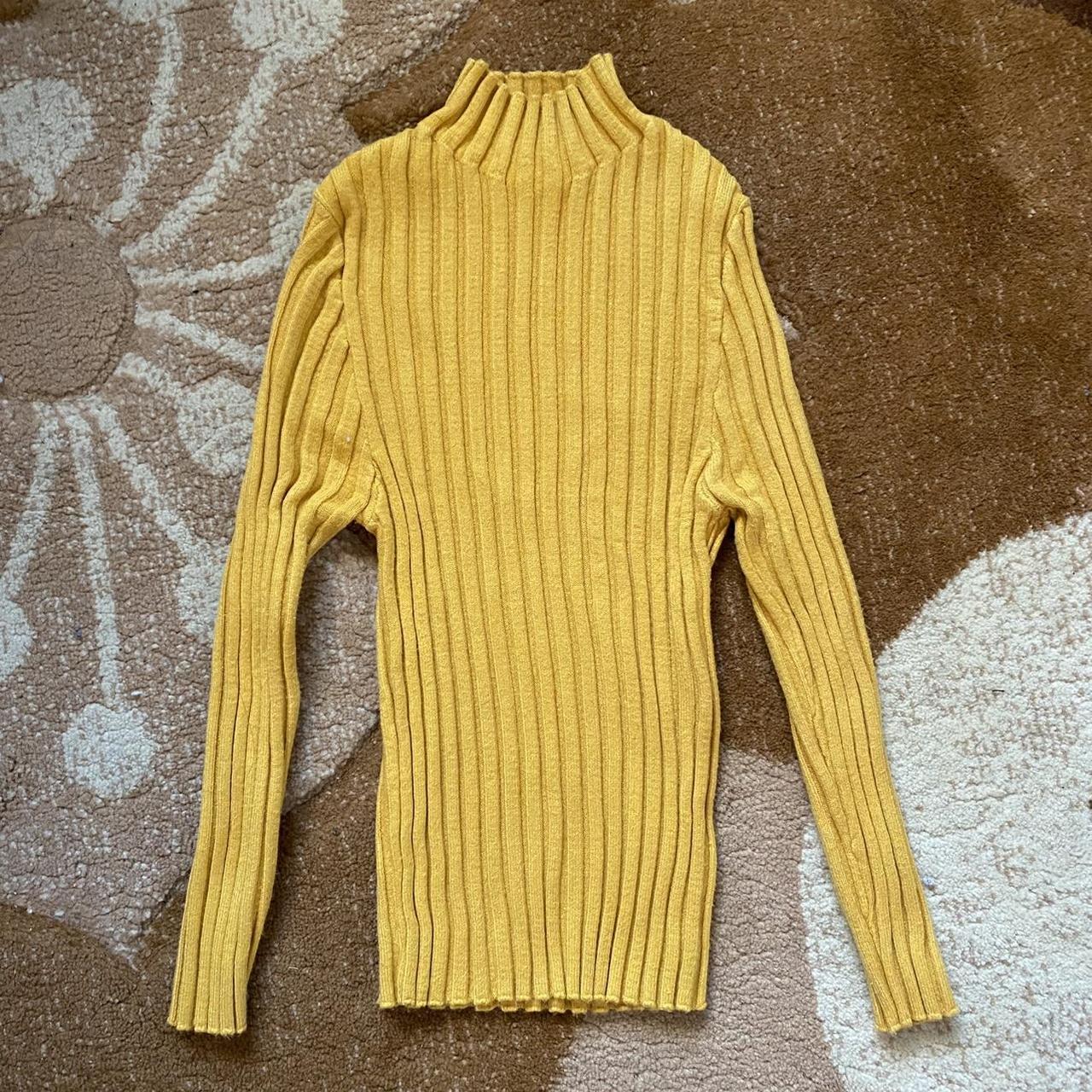 Yellow mustard top A really cute top size small but... - Depop