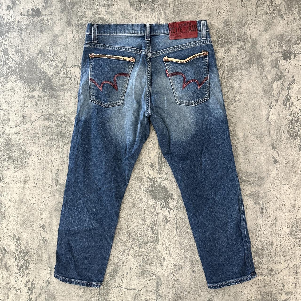 Vintage Edwin Blue Trip, A faded pair of vintage...