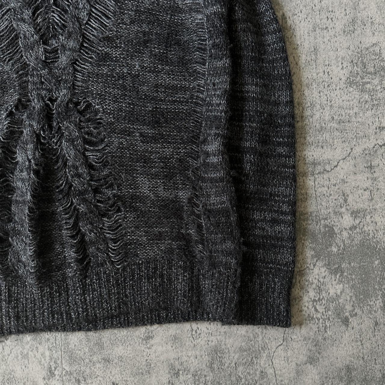 Ann Demeulemeester Loose-Knit Alpaca Sweater , A...