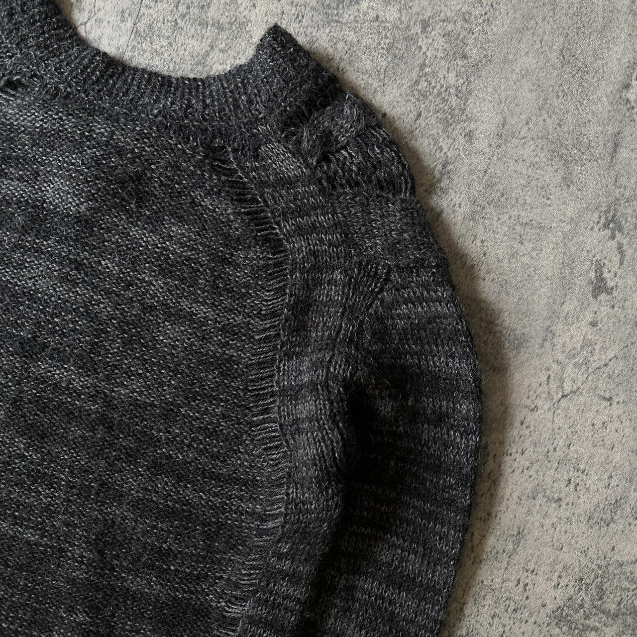 Ann Demeulemeester Loose-Knit Alpaca Sweater , A...