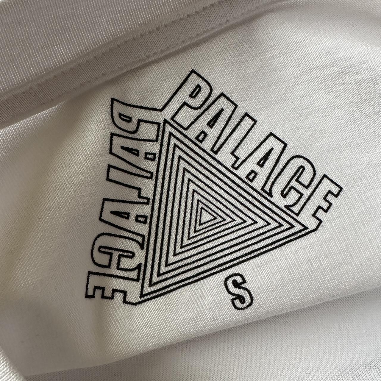 Palace “American Psycho” Graphic Tee A white... - Depop