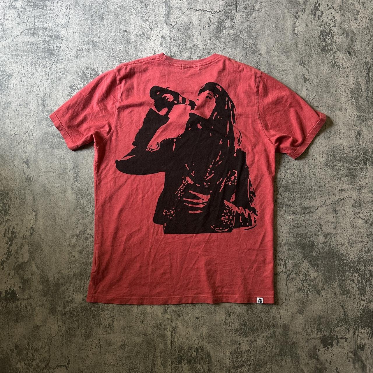 Hysteric Glamour “I’ll Drink To That!” Tee, A red...