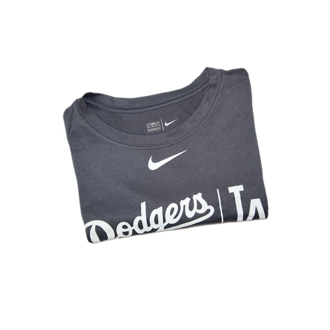 Nike Los Angeles Dodgers Tee Charcoal gray nike t - Depop