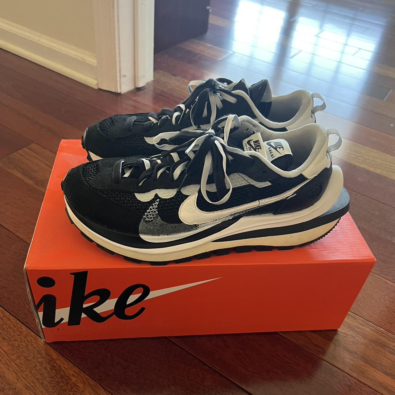 Size 10.5 - Nike Vaporwaffle Sacai Black White, -...