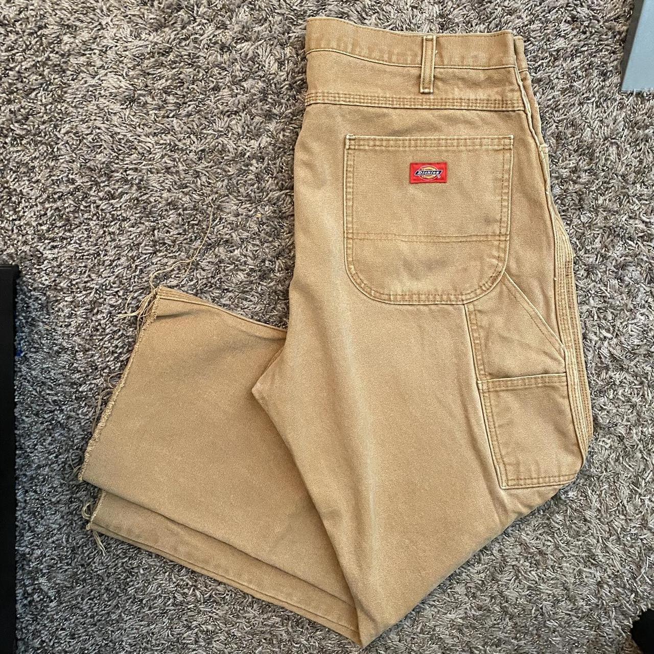 Vintage 90's dickies carpenter pants in a beautiful... - Depop