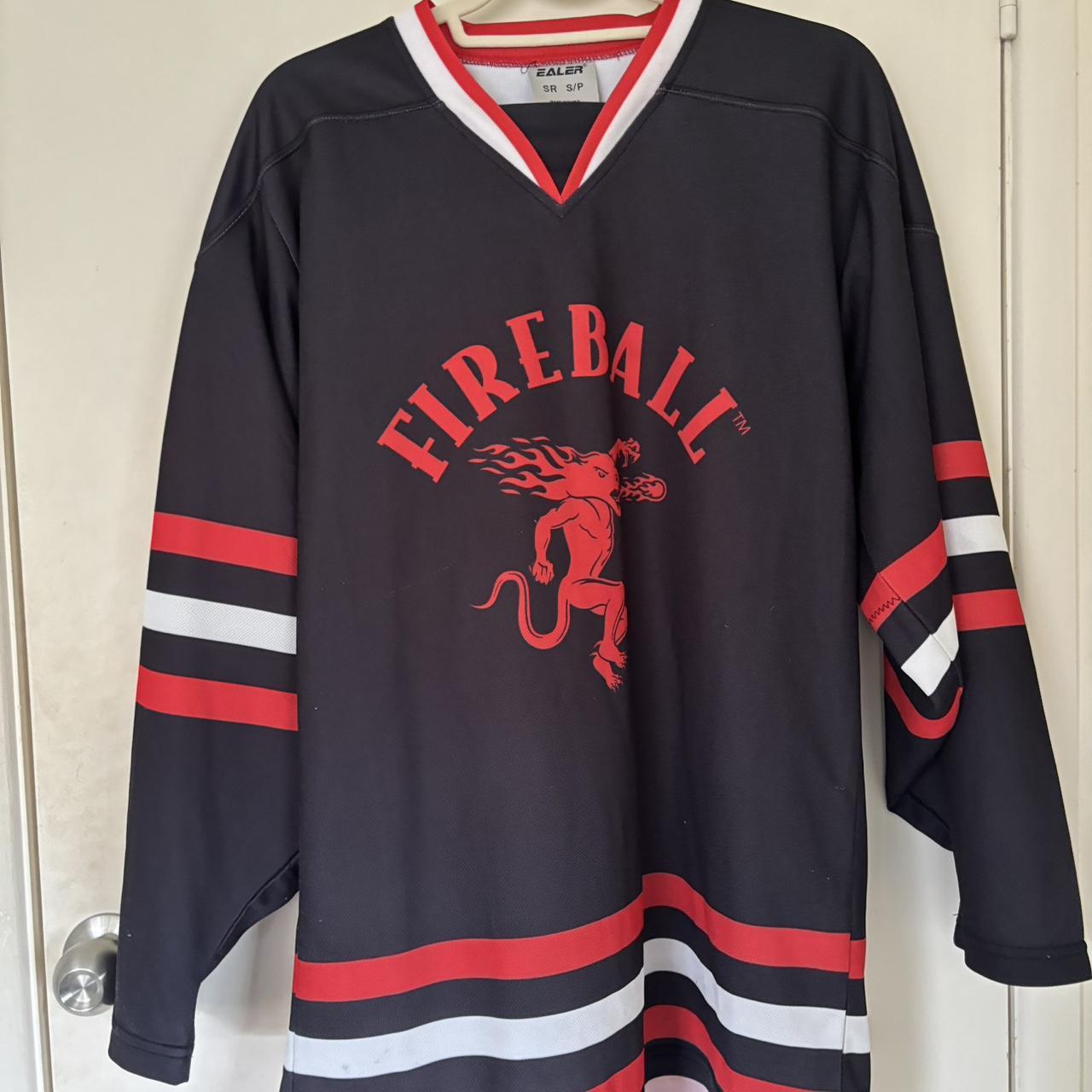 FIREBALL JERSEY size small (oversized fit) Good... Depop