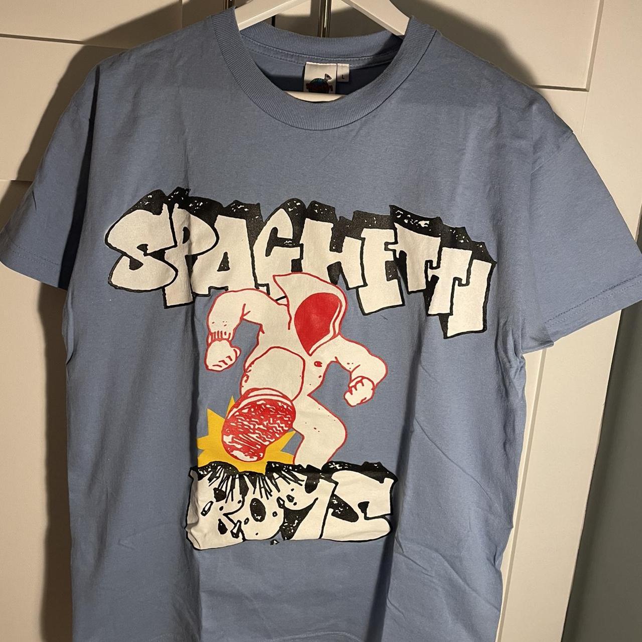 Spaghetti boys - light blue T shirt Kerwin frost... - Depop