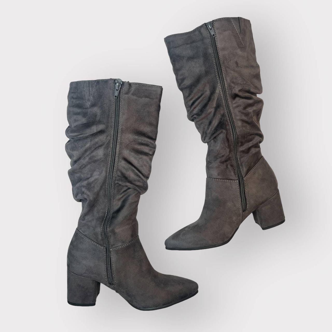 seven dials over the knee boots