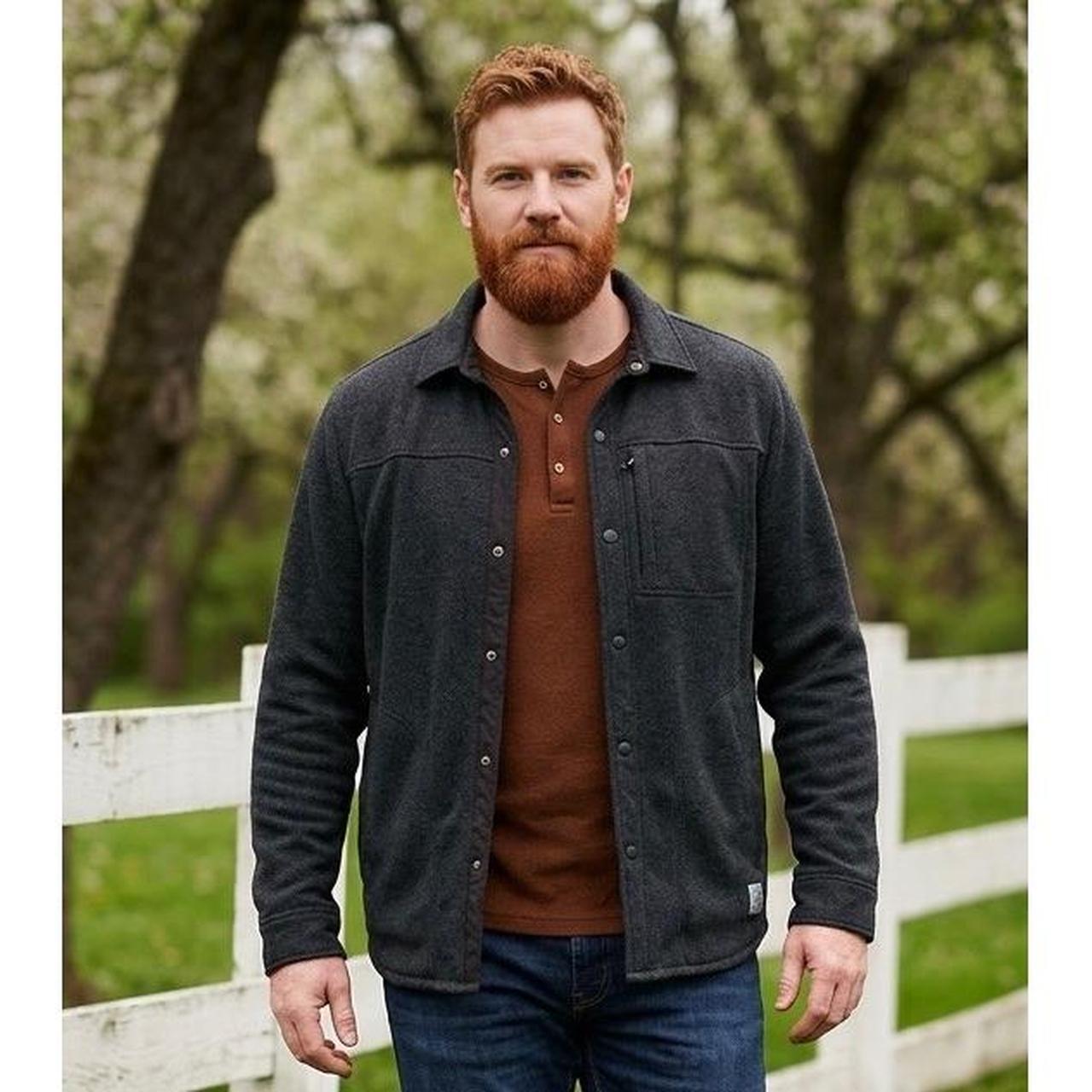 Bold Elements Men's Lightweight Jacket - Grey - L… - image 1