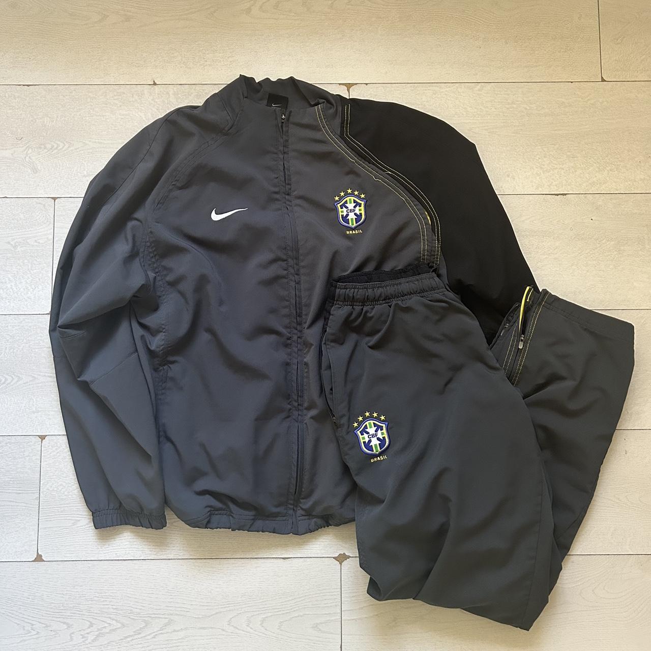 BRAZIL NIKE 2004 TRACKSUIT HOLY GRAIL. TRACKSUIT... - Depop