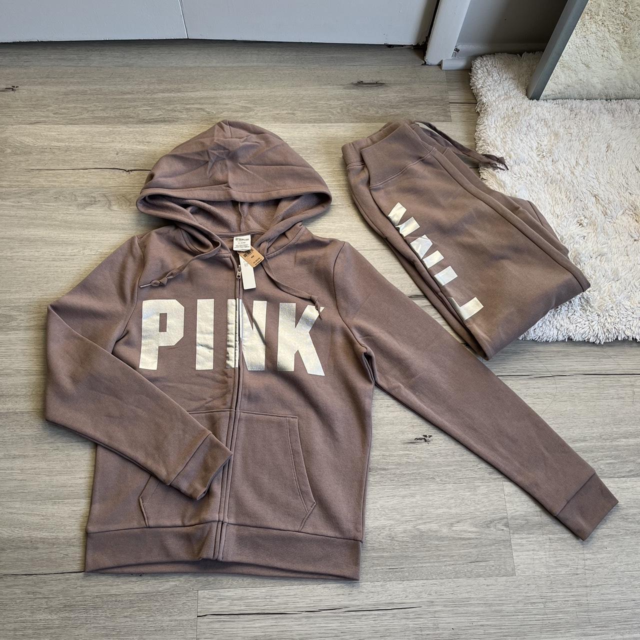 Victoria s Secret Pink Sweater and Jogger Set Brand Depop