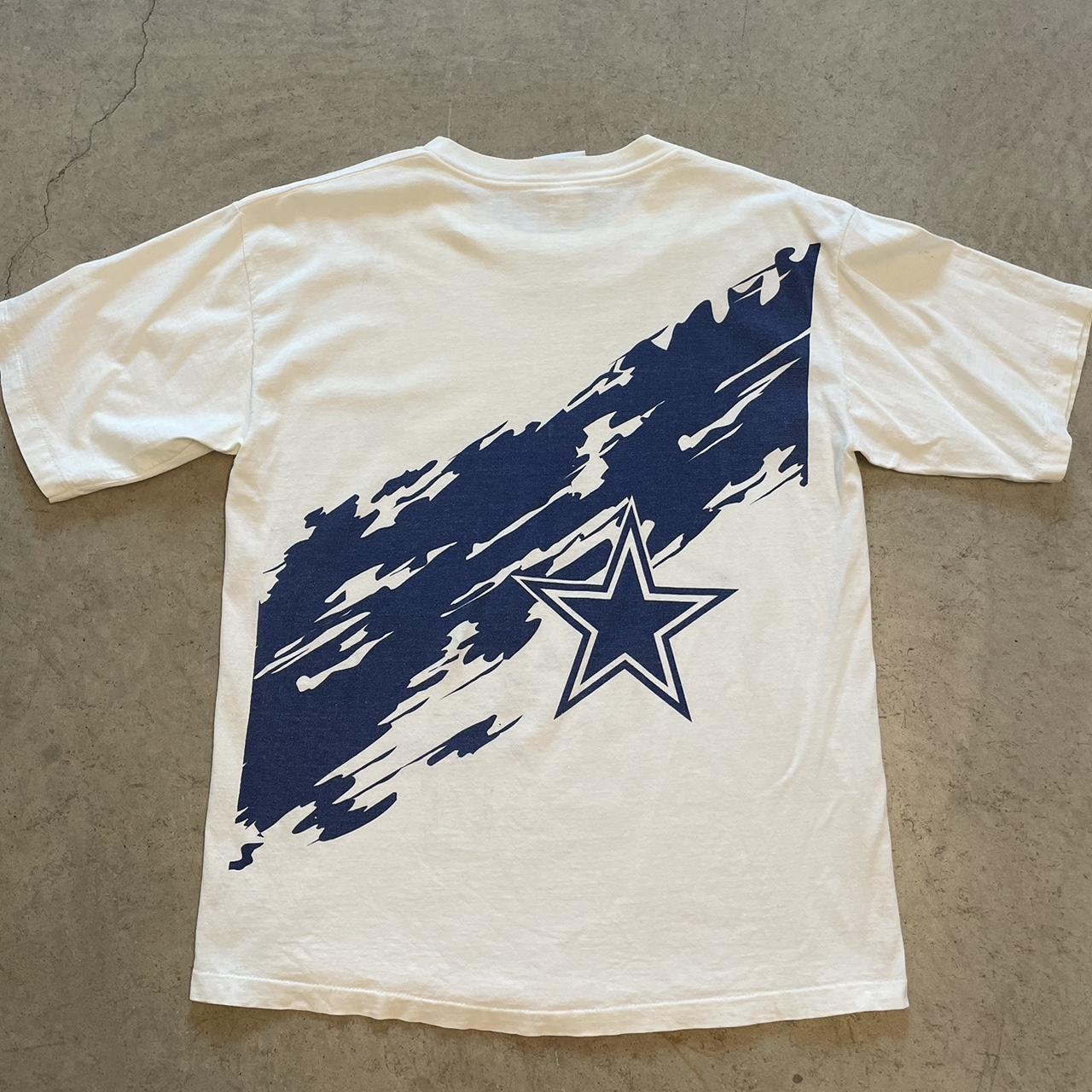 Vintage 90s Reebok T-Shirt Dallas Cowboys Tie Dye - Depop