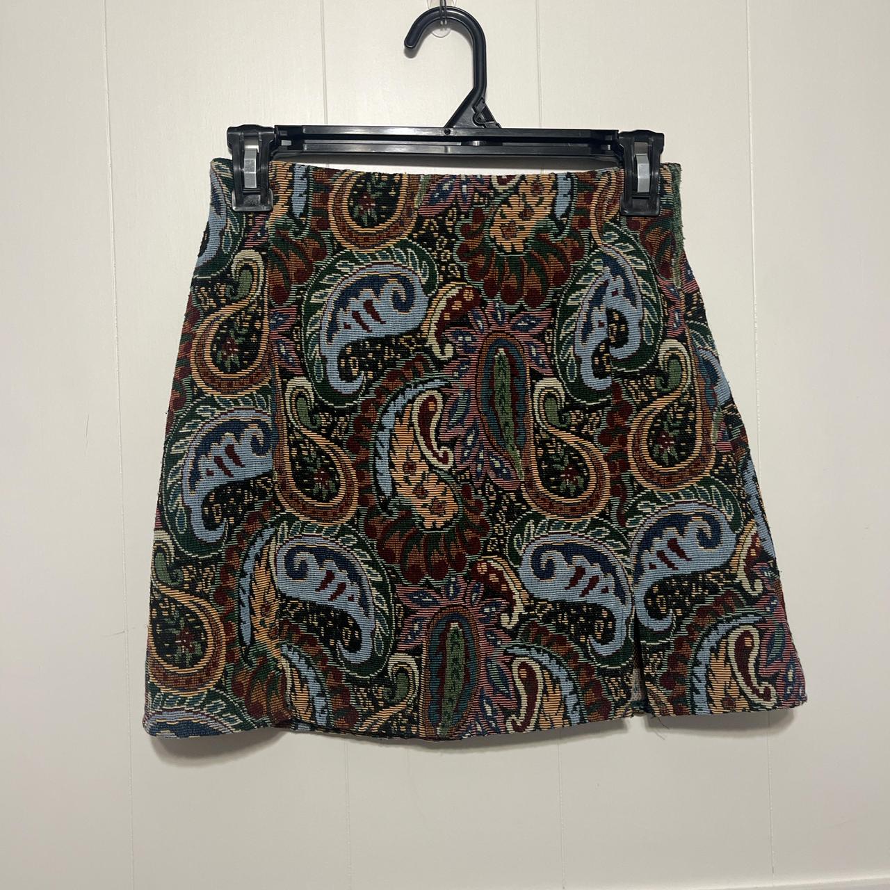 Paisley patterned skirt #skirt #pattern #summer Depop