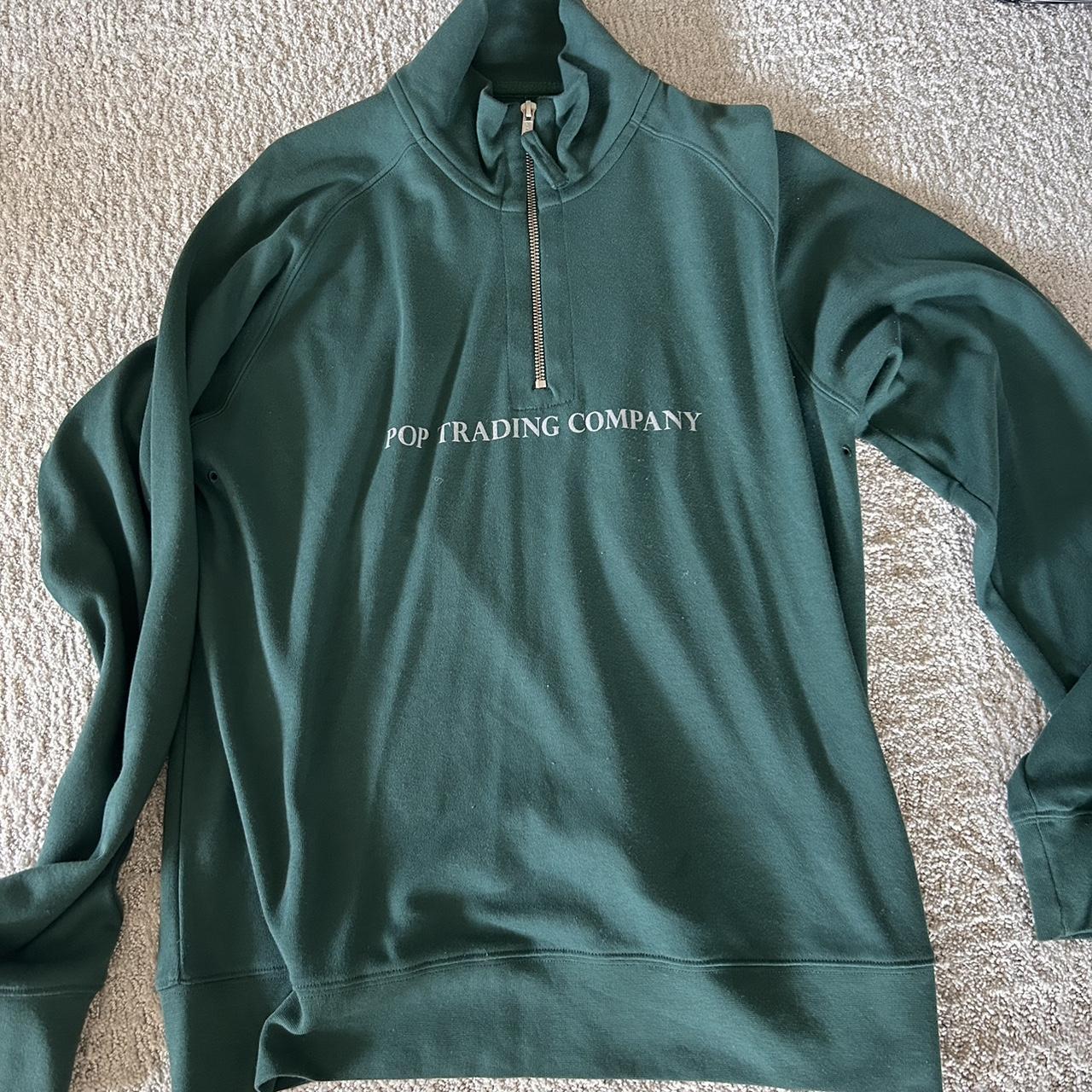 POP Trading Company, Size M, Collared Sweatshirt, #pop...