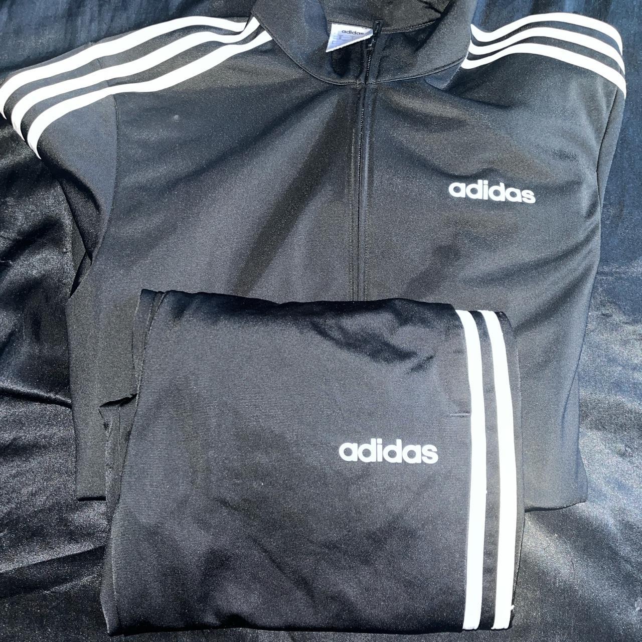 Small mens adidas on sale tracksuit