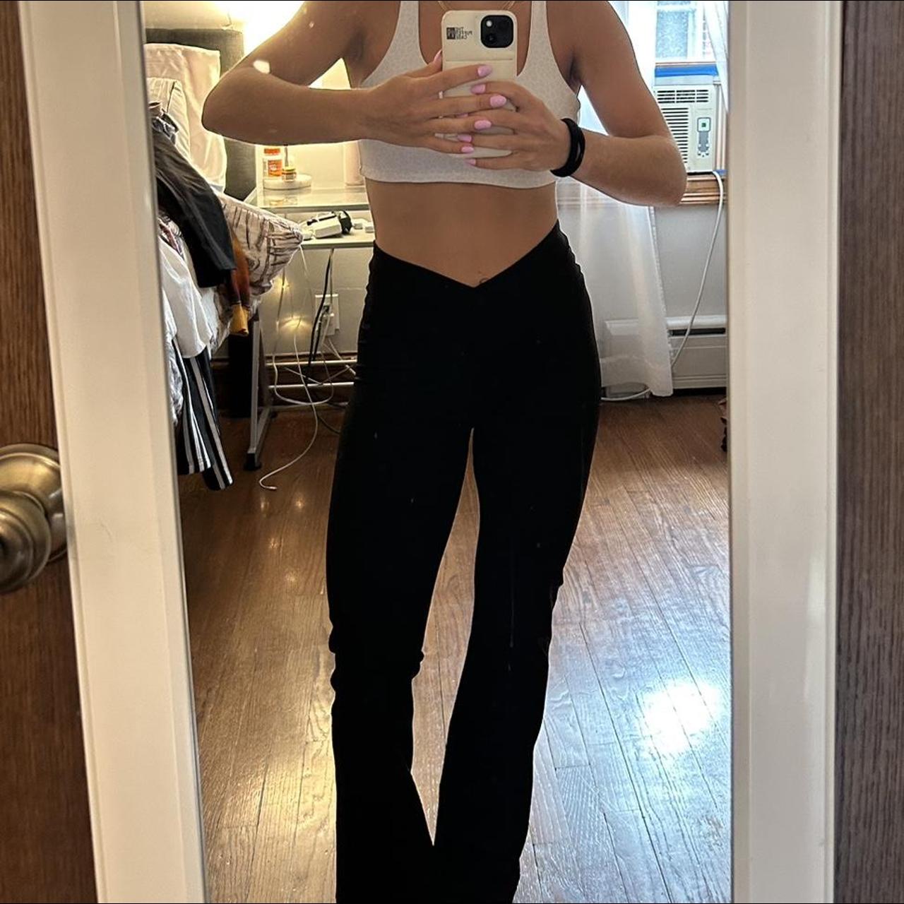 2 topyogas flare leggings. Fit very well and super - Depop