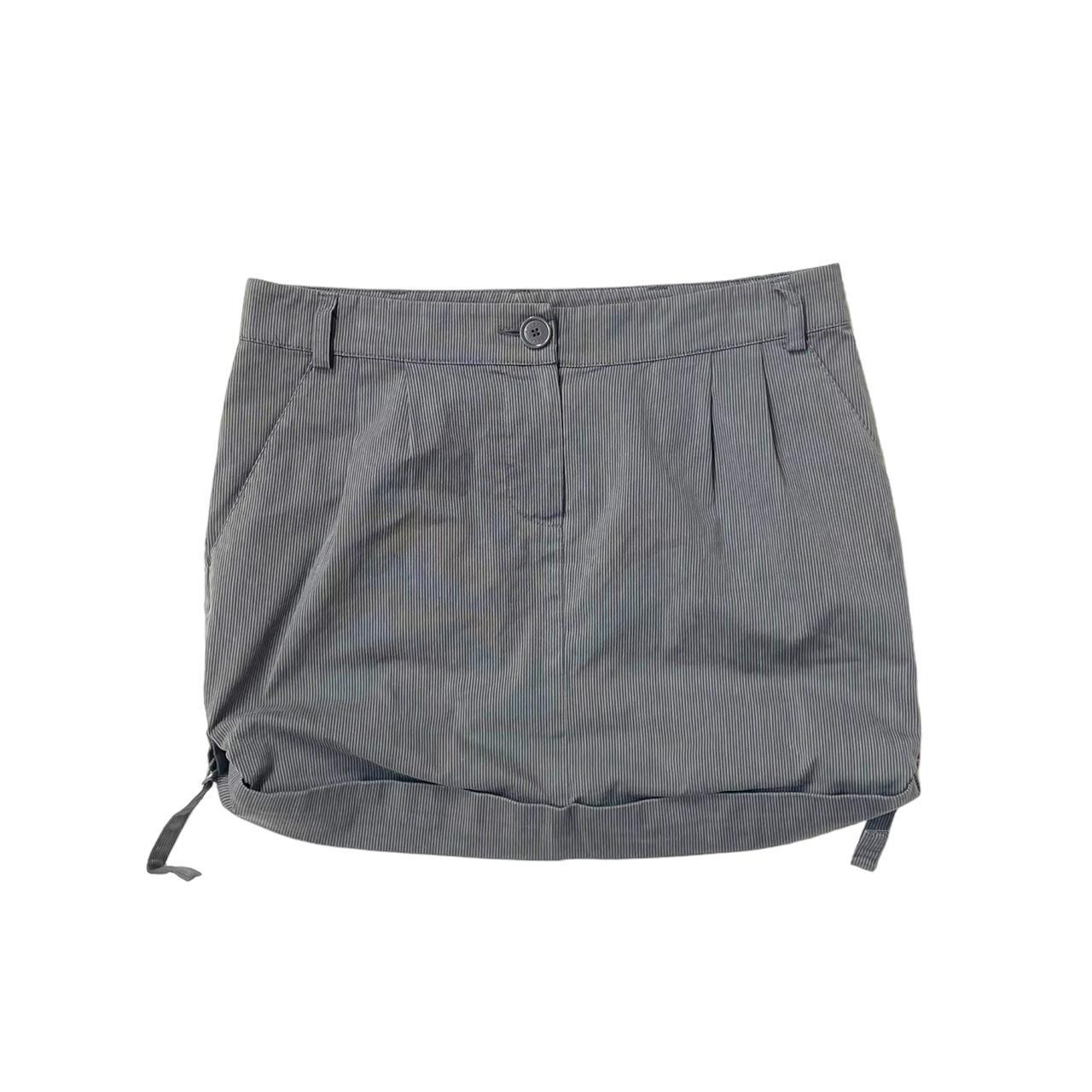 KOOKAÏ Women's White Skirt Depop