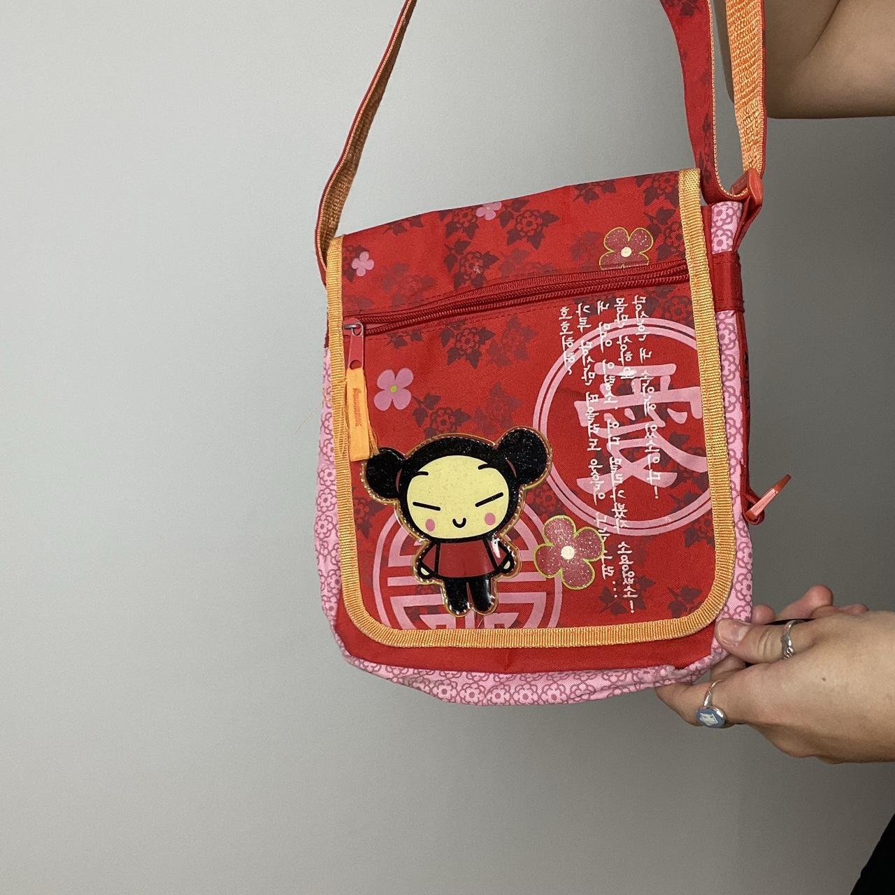 Cute PUCCA messenger bag Worn - Depop
