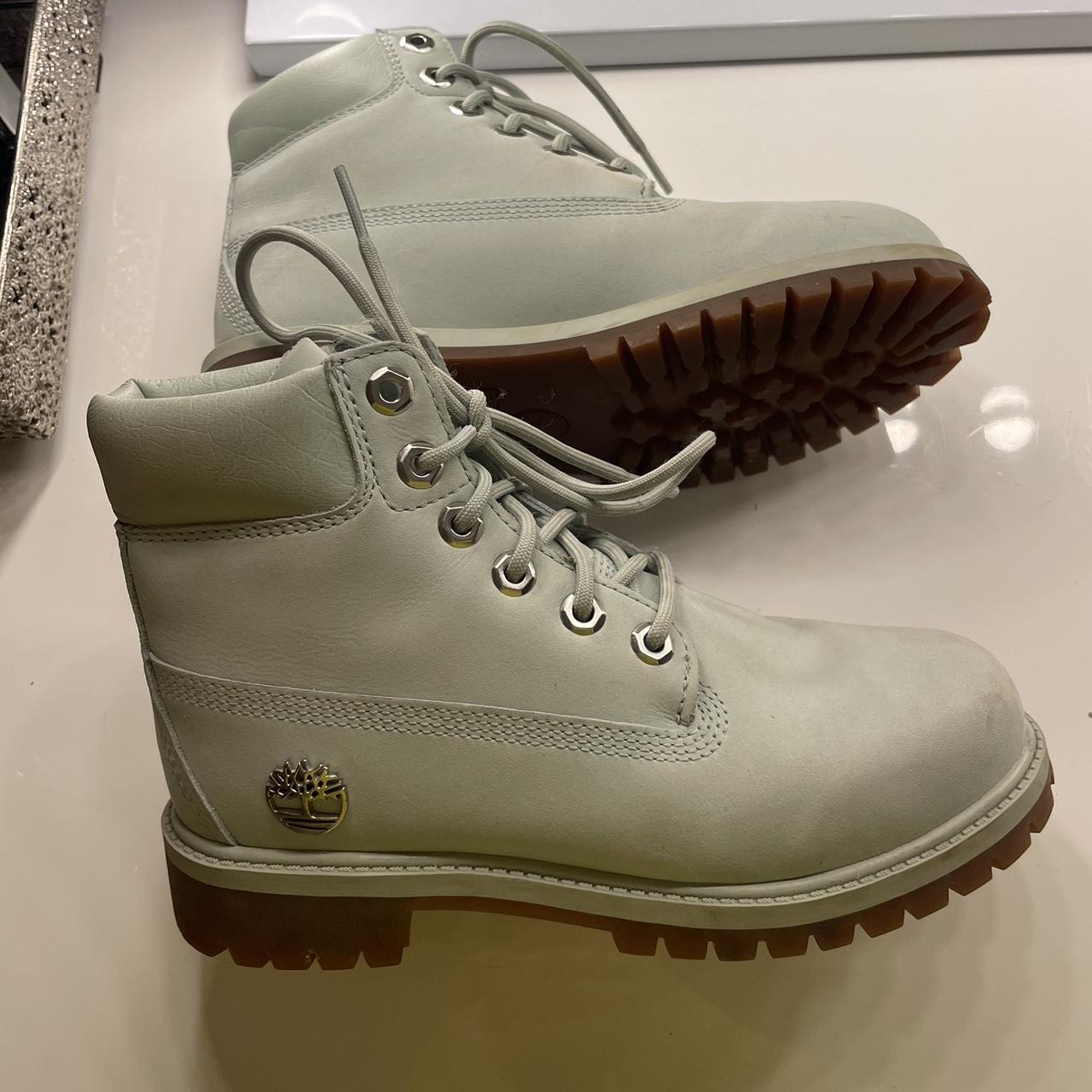 Mint green clearance boots