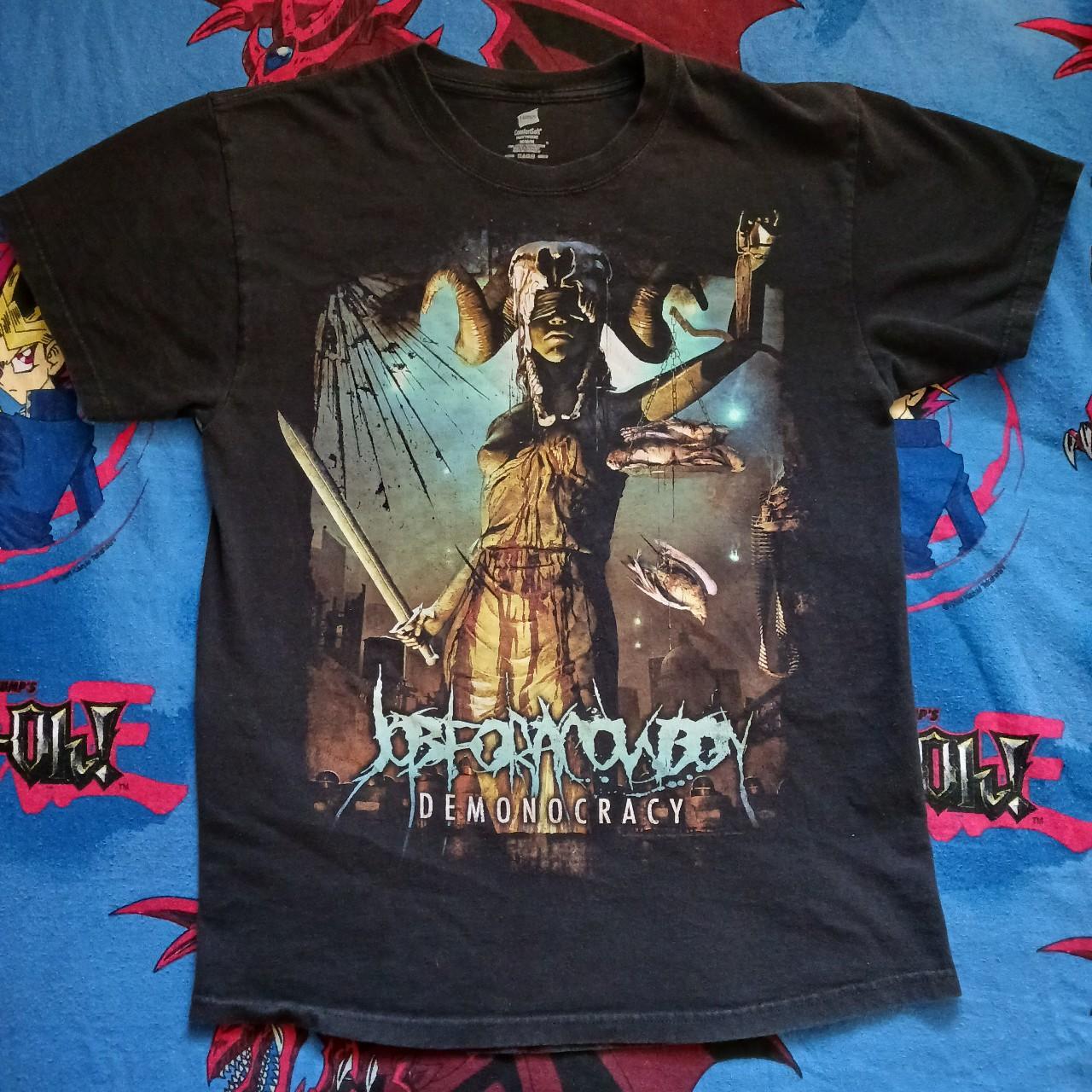 OG Job For A Cowboy shirt 🔥 At least 10 years old,... - Depop