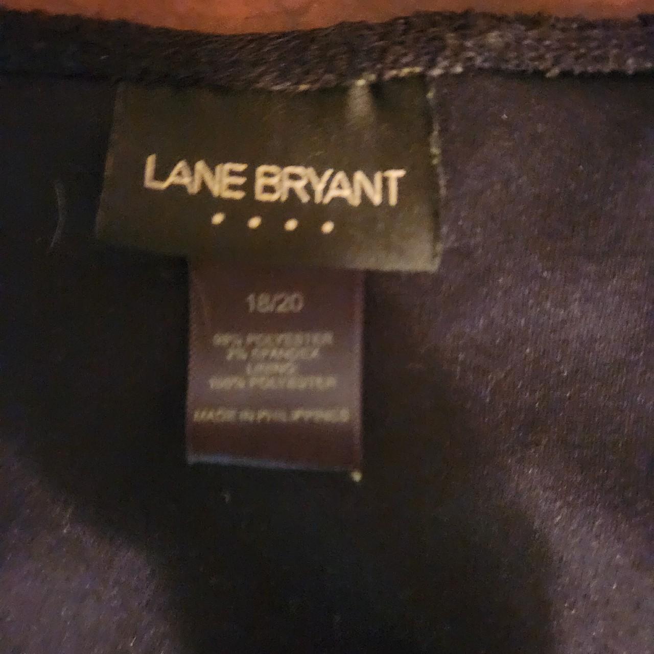 Lane Bryant Corset Style Lacey Black Top Size Depop