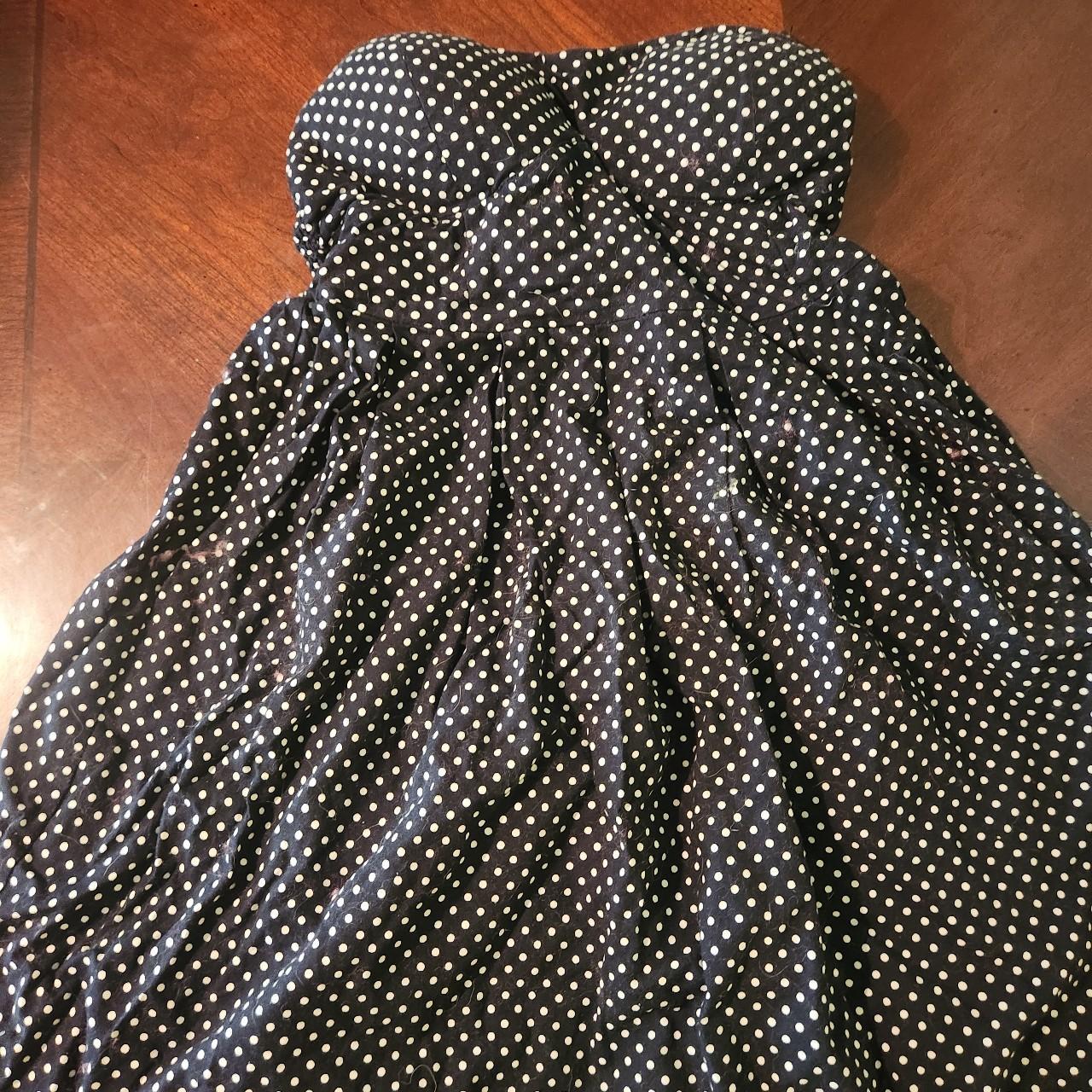 Polka Dot Mini Dress 2000s No Boundaries • Size M - Depop