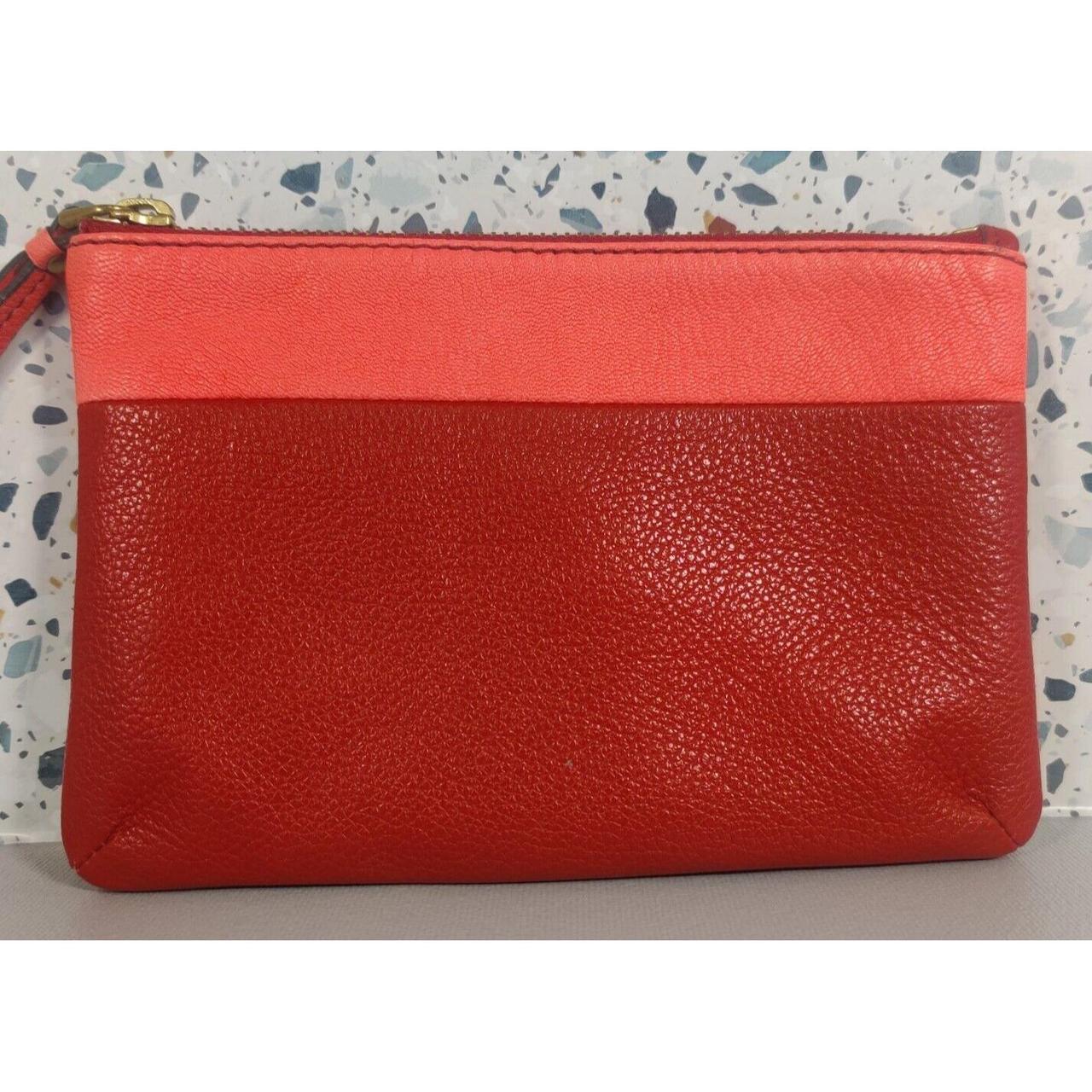 Fossil Women's Wallet - Red – Fossil Leather Wris… - image 3