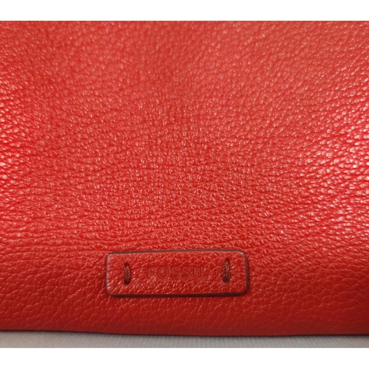 Fossil Women's Wallet - Red – Fossil Leather Wris… - image 2