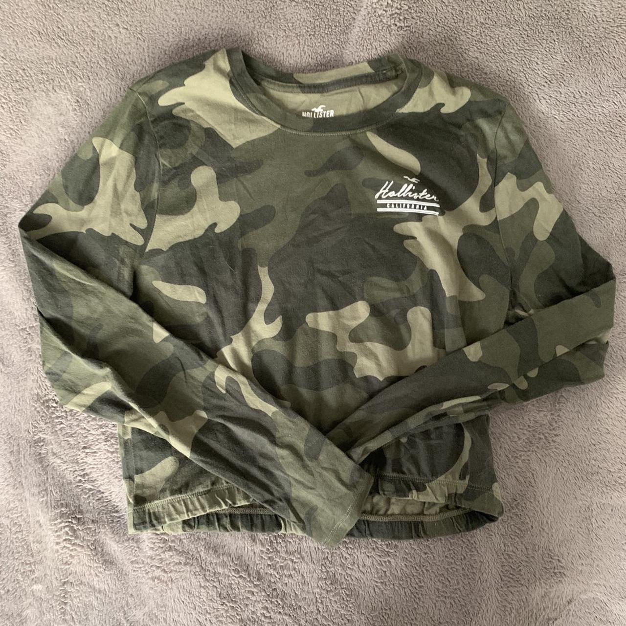 Hollister camo clearance long sleeve