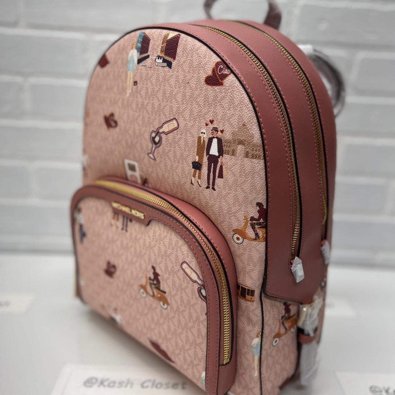 MICHAEL KORS BACKPACK JAYCEE LARGE ZIP JET SET GIRLS | Depop MICHAEL KORS BACKPACK JAYCEE LARGE ZIP JET SET GIRLS | Depop