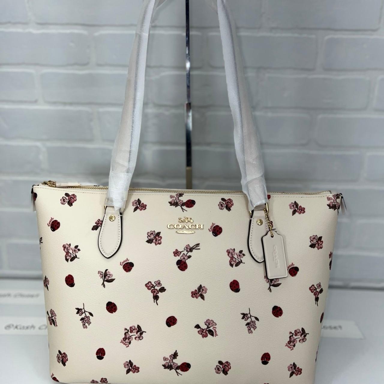 Coach City Tote With Ladybug Floral outlet Print